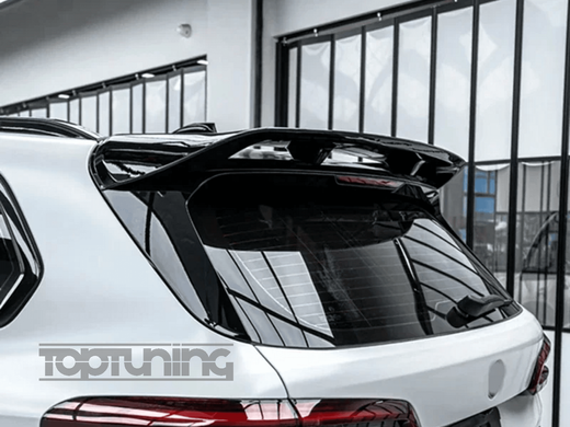 Спойлер Paradigma BMW X5 G05 черный глянцевый ABS-пластик (2019-...) тюнинг фото
