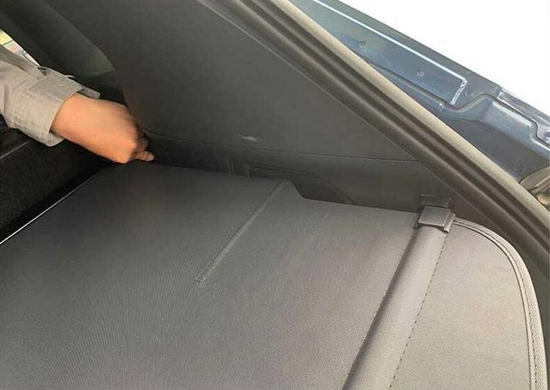 Задня накладка (шторка, полка) багажника Ford Escape (2019-...) тюнінг фото