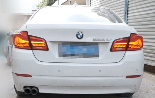 Оптика задня, ліхтарі BMW F10 Oled-стиль (10-17 р.в.) тюнінг фото