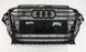 Решітка радіатора Audi A3 8V стиль S3 чорний глянець (12-16 р.в.) тюнінг фото