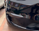 Накладки переднего бампера Tesla Model Y черный глянец (2020-...) тюнинг фото