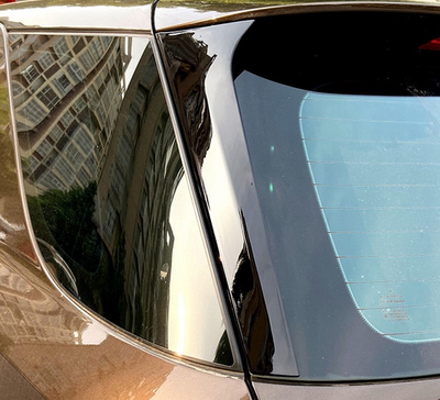 Боковые спойлеры на заднее стекло Mercedes W166 тюнинг фото