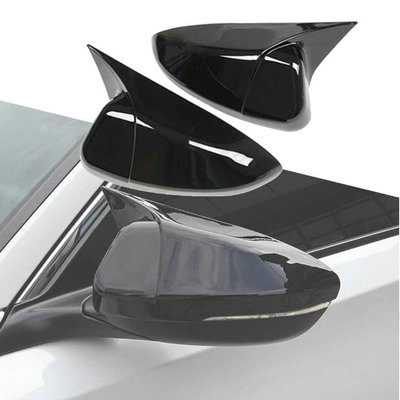Накладки на зеркала Honda Accord X черные глянцевые тюнинг фото