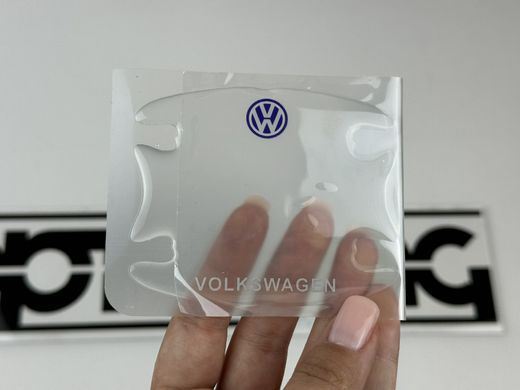 Защитные наклейки ручки дверей Volkswagen тюнинг фото