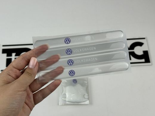 Защитные наклейки ручки дверей Volkswagen тюнинг фото