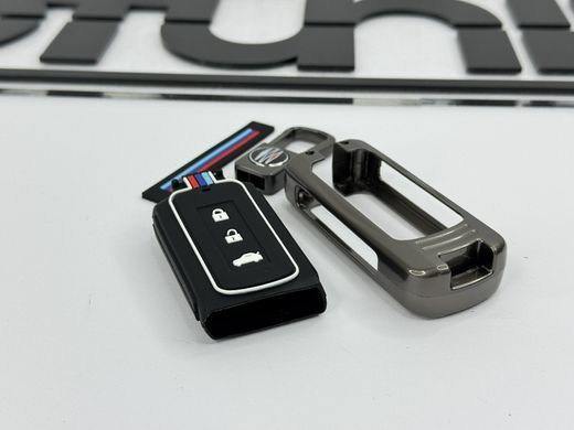 Чехол протектор на ключ Mitsubishi Outlander Lancer Eclipse Mirage Xpander ASX Pajero Eclipse Cross Montero тюнінг фото