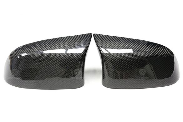Накладки дзеркал BMW X5M F85 / X6M F86 карбонові стандартний дизайн тюнінг фото