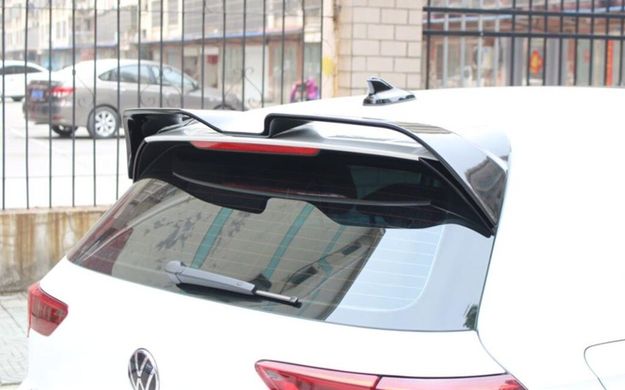 Cпойлер крышки багажника VW Golf 8 ABS-пластик тюнинг фото