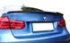 Спойлер багажника BMW F30 стиль M4 в цвете карбон тюнинг фото