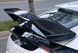 Спойлер Honda Civic 10 Hatchback чорний глянець (ABS-пластик) тюнінг фото