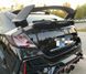 Спойлер Honda Civic 10 Hatchback черный глянцевый (ABS-пластик) тюнинг фото