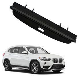 Задняя накладка (шторка, полка) багажника BMW X1 F48 (15-19 г.в.) тюнинг фото