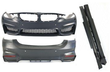 Комплект обвеса BMW 4 F32 в стиле M4 (13-19 г.в.) тюнинг фото