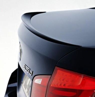 Спойлер кришки багажника BMW F10 стиль М5 (ABS-пластик) тюнінг фото