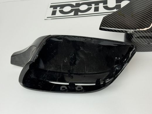 Карбонові кришки дзеркал BMW G20 / G30 / G32 / G11 / G12 стиль М, карбон (УЦІНКА) тюнінг фото
