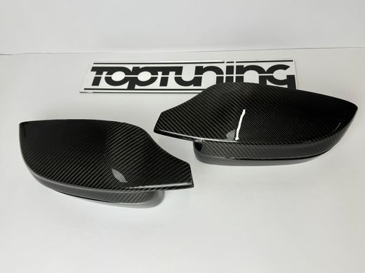 Карбонові кришки дзеркал BMW G20 / G30 / G32 / G11 / G12 стиль М, карбон (УЦІНКА) тюнінг фото