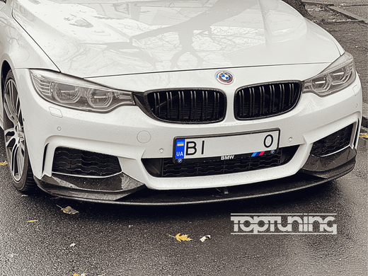 Накладка переднього бампера BMW F32 / F33 / F36 M-Performance тюнінг фото