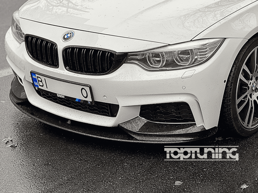 Накладка переднього бампера BMW F32 / F33 / F36 M-Performance тюнінг фото