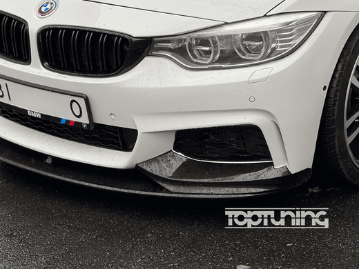 Накладка переднього бампера BMW F32 / F33 / F36 M-Performance тюнінг фото