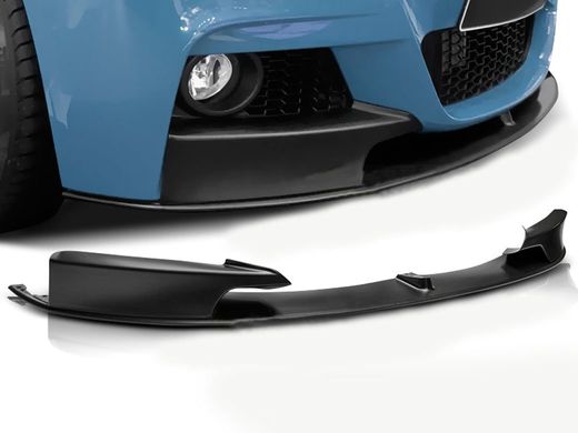 Накладка переднего бампера (диффузор) BMW F30 / F31 M-PERFORMANCE тюнинг фото