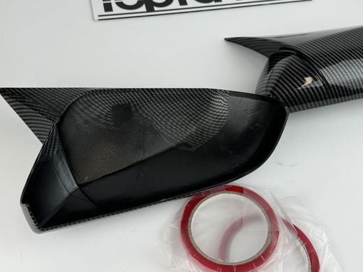 Накладки на зеркала Toyota Camry 70, Avalon, C-HR, под карбон тюнинг фото