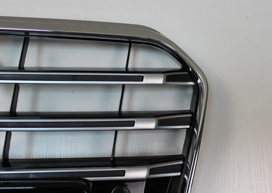 Решітка радіатора Ауді A5 в S5 стилі, чорна + хром (12-16 р.в.) тюнінг фото