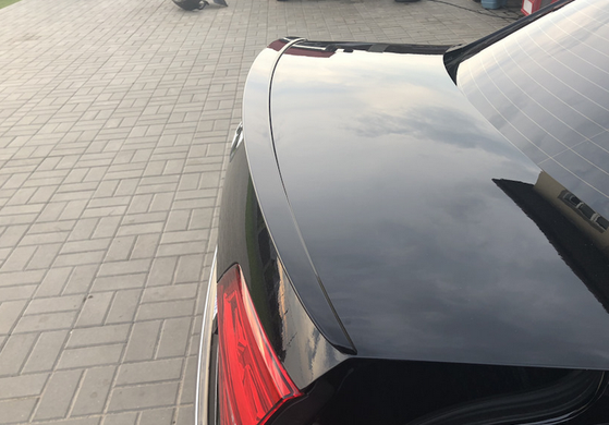 Cпойлер кришки багажника Volkswagen Jetta 7, ABS-пластик тюнінг фото