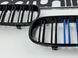 Решетка радиатора BMW E60 / E61 M черный глянец триколор тюнинг фото