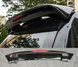 Спойлер Тойота Прадо 120 чорний глянсовий ABS-пластик тюнінг фото