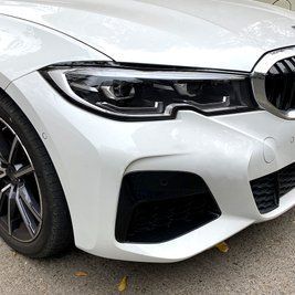Вії на BMW 3 G20 G28 під фарбування ABS-пластик тюнінг фото