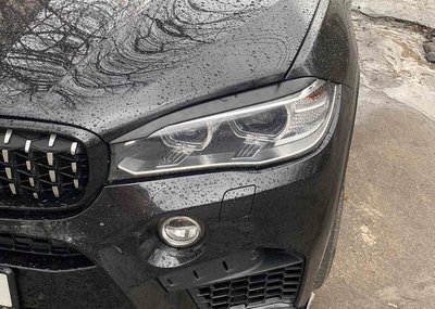 Реснички на BMW X5 F15 тюнинг фото
