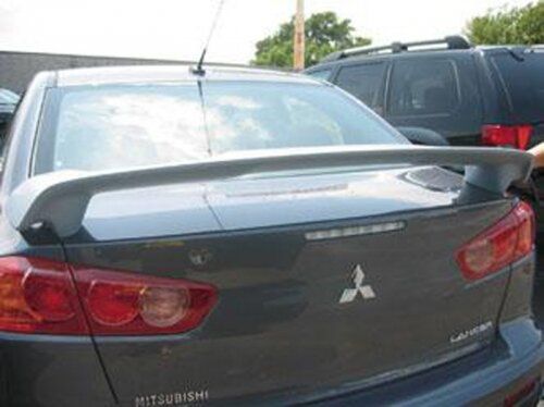 Спойлер багажника Mitsubishi Lancer X Standart Design (ABS-пластик) тюнинг фото