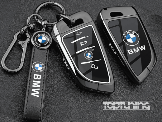 Чехол на ключ для BMW F20 G20 G30 G05 G11 F15 F16 G01 G02 F48  тюнинг фото