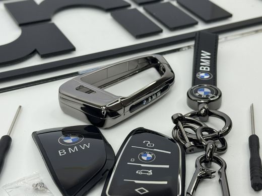 Чехол на ключ для BMW F20 G20 G30 G05 G11 F15 F16 G01 G02 F48  тюнинг фото
