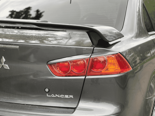 Спойлер багажника Mitsubishi Lancer X Standart Design (ABS-пластик) тюнінг фото