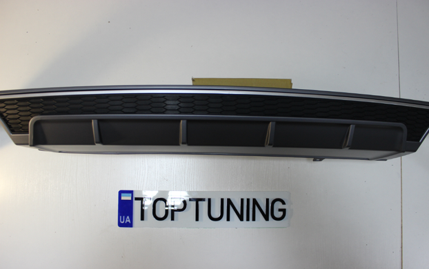 Накладка заднего стандартного бампера AUDI A6 C7 стиль S6 (15-18 г.в.) тюнинг фото