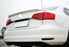 Спойлер багажника Volkswagen Jetta 6 стиль R черный глянец (ABS-пластик) тюнинг фото