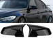 Накладки на дзеркала BMW F20 F21 F22 F23 F30 F31 F32 F33 F34 X1 E84 чорний глянець тюнінг фото