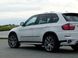Накладки на пороги (зовнішні) BMW X5 E70 LCI, стиль Aero (10-13 р.в.) тюнінг фото