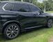 Накладки (дифузори) порогів автомобіля BMW X5 G05 порожні чорний глянець тюнінг фото