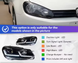 Оптика передняя, светодиодные фары на Volkswagen Golf 6 тюнинг фото