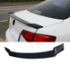 Спойлер багажника Volkswagen Jetta 6 стиль R черный глянец (ABS-пластик) тюнинг фото