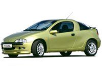Тюнинг Opel Tigra (Опель Тигра) 1994-2000: Реснички, спойлер, накладка бампера, фары, решетка радиатора
