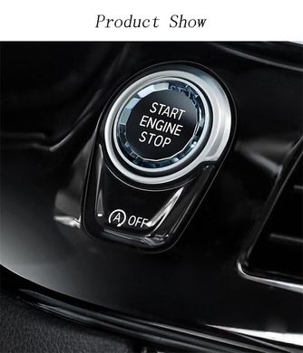 Кнопка запуска двигателя BMW тюнинг фото