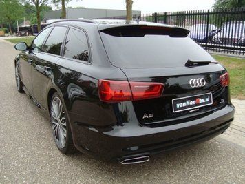 Спойлер на Audi A6 C7 універсал стиль S-line (склопластик) тюнінг фото
