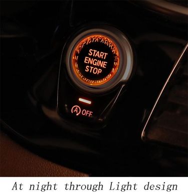 Кнопка запуску двигуна BMW тюнінг фото