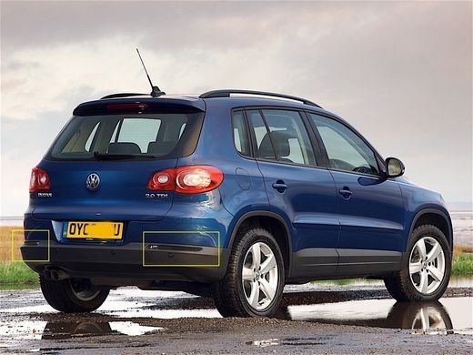 Стоп-сигнали на VW Tiguan 5N тюнінг фото