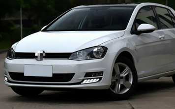 Рамки протитуманні VW Golf 7 з DRL (12-18 р.в.) тюнінг фото