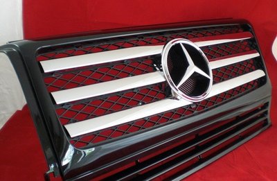 Решетка радиатора на Mercedes W463 тюнинг фото