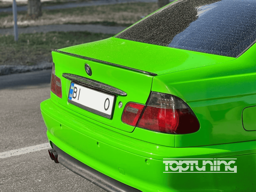 Лип спойлер на BMW E46 тюнинг фото